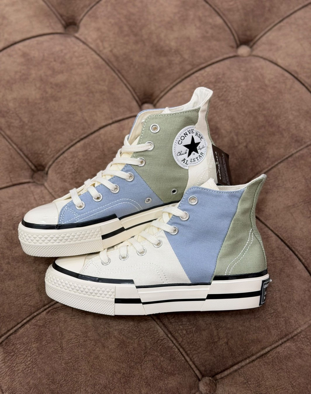 کانورس آل استار پلاس مولتی کالر || Converse Chuck Taylor 70 Plus Summit Sage Egret (کد ۹۳۶)