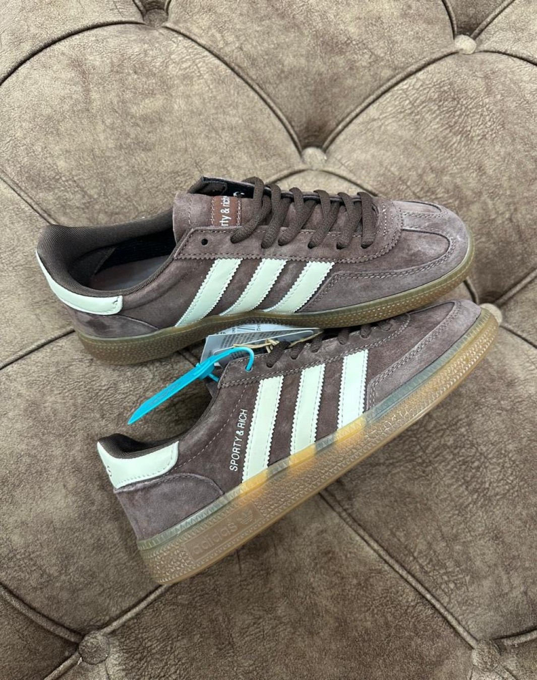آدیداس اسپزیال قهوه ای تیره || Adidas Spezial Rich Brown (کد ۵۸۸)