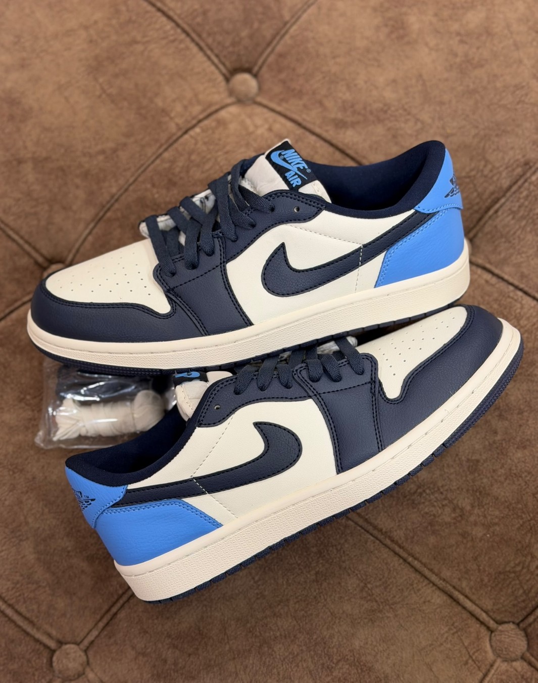 نایکی ایر جردن ۱ بدون ساق ابسیدین || Nike Air Jordan 1 Low Obsidian (کد ۹۵۷)