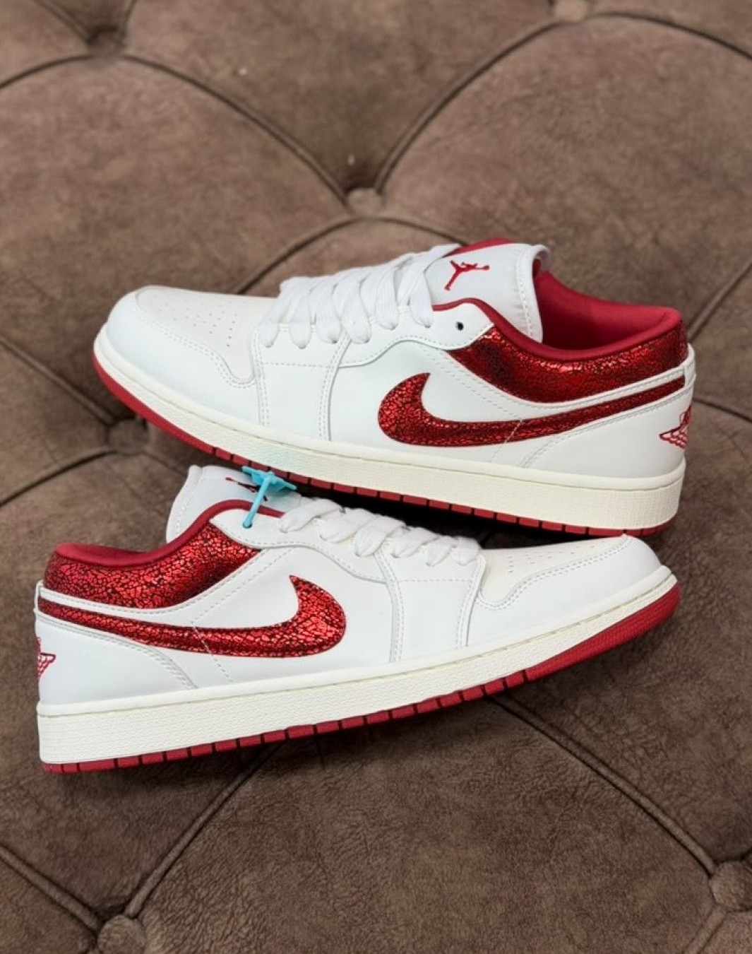نایکی ایر جردن ۱ بدون ساق رووبی || Nike Air Jordan 1 Low SE Ruby (کد ۹۶۲)