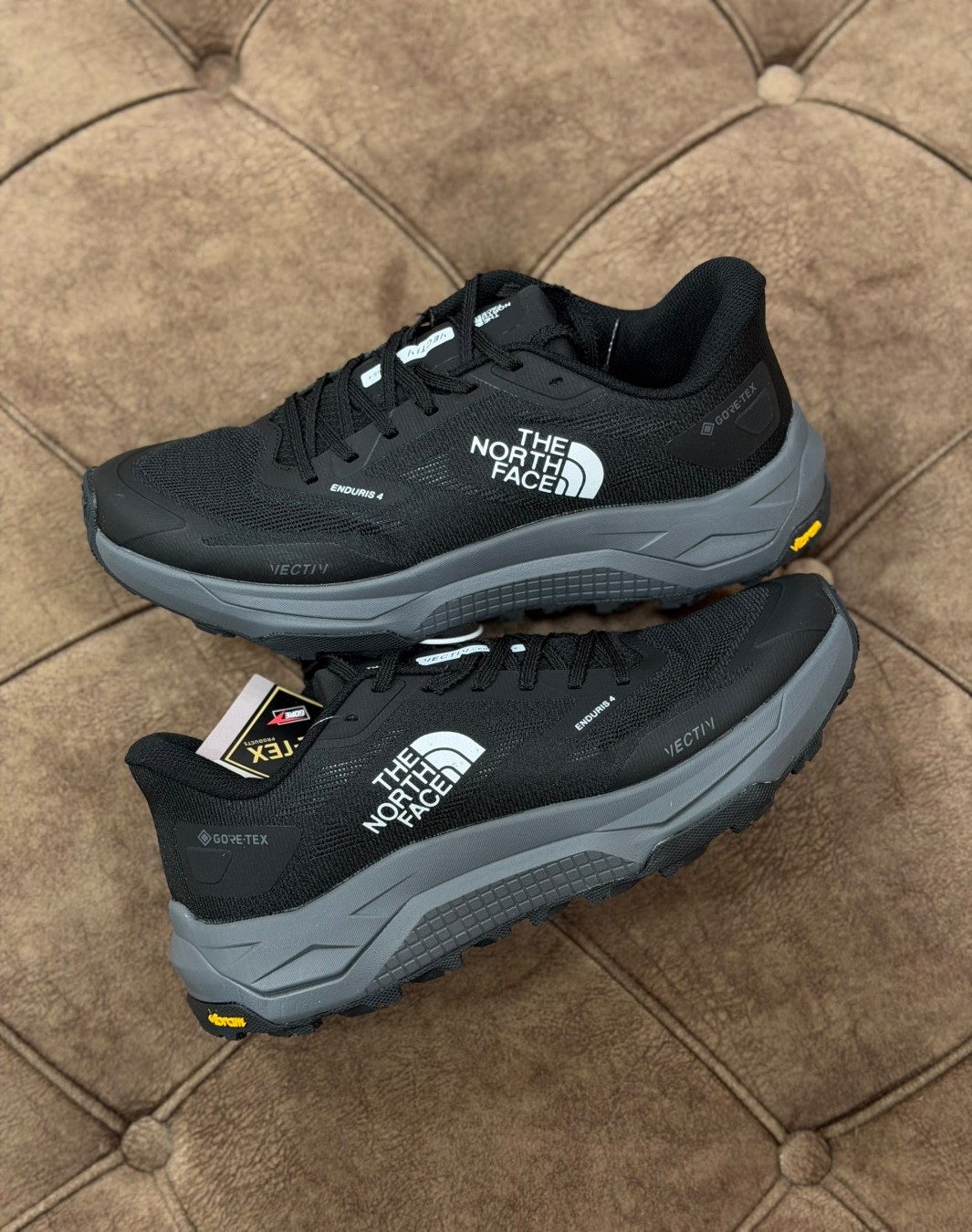 نورث فیس وکتیو گورتکس مشکی طوسی || The North Face Gore-tex VECTIV Black Grey (کد ۹۶۸)