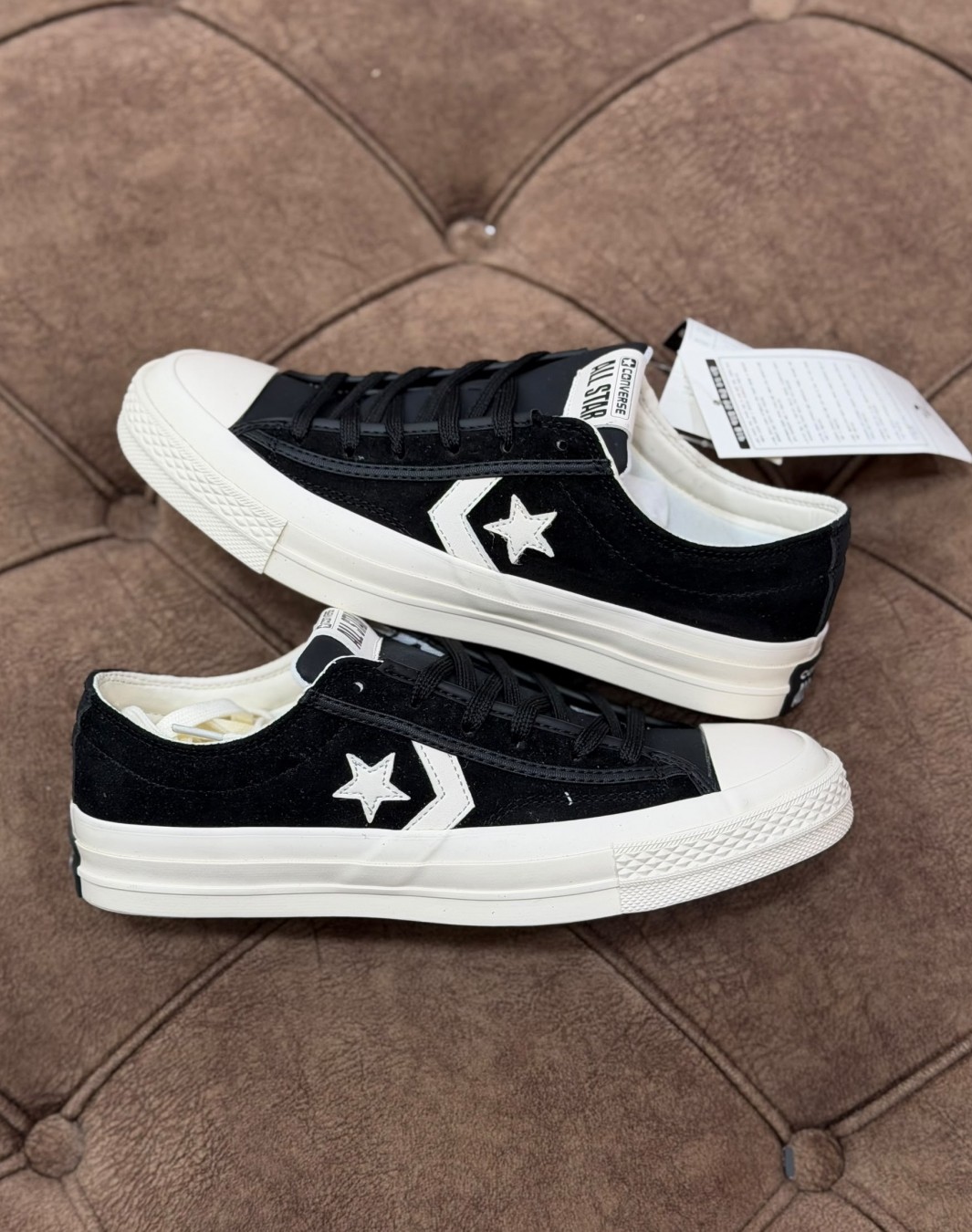 کانورس استار پلیر ۷۶ مشکی سفید || Converse Star Player 76 Black White (کد ۹۸۰)