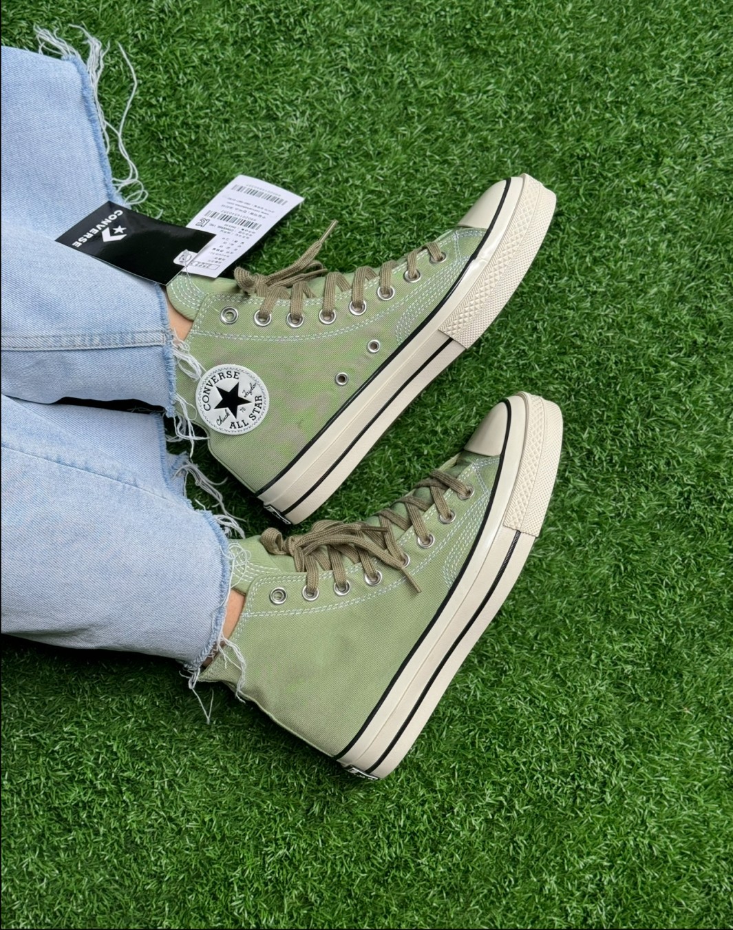 کانورس آل استار 1970 ساقدار سبز روشن || Converse All Star 1970 Vitality Green (کد 1008)