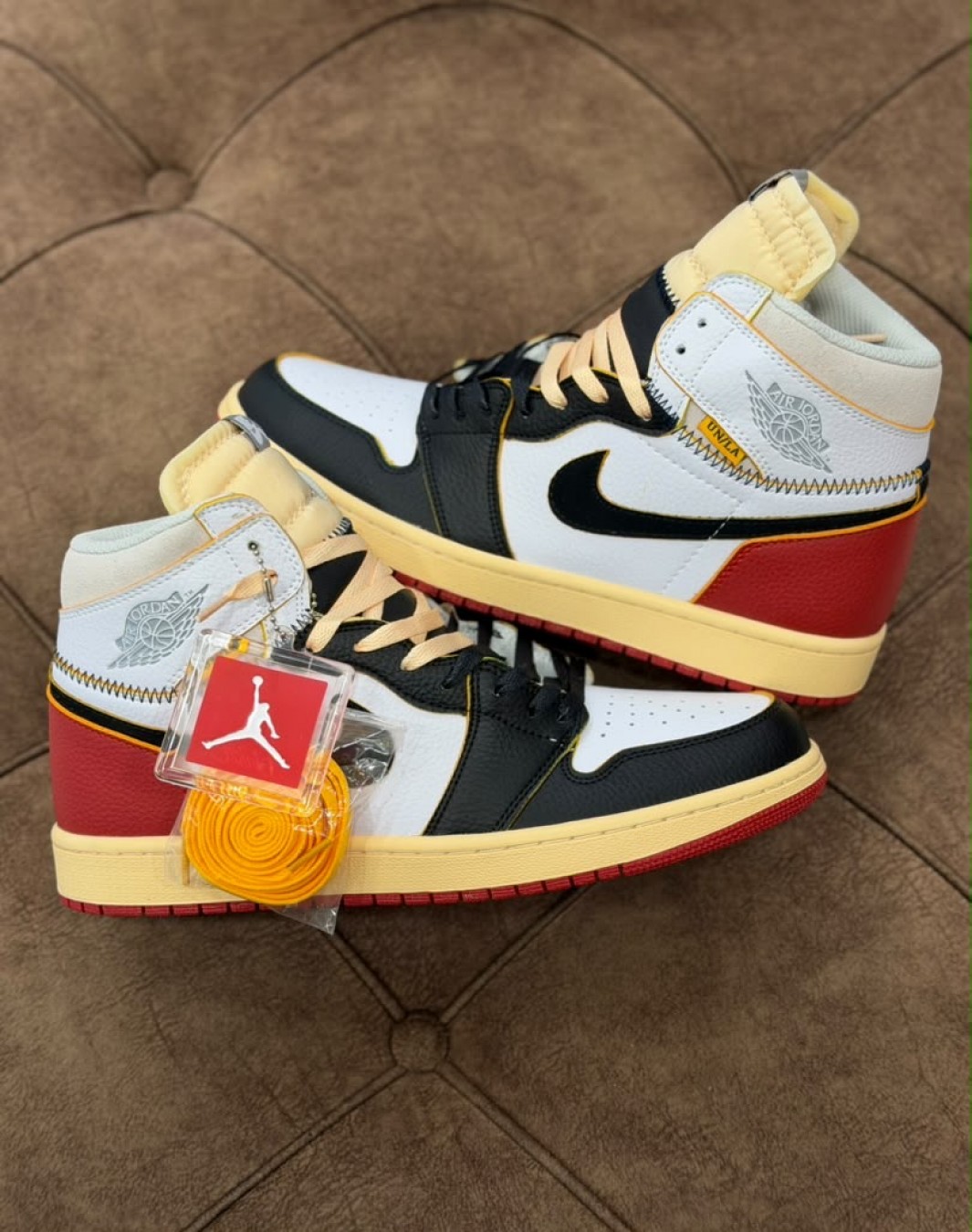 نایکی ایر جردن ۱ ساقدار یونیون ال ای || Nike Air Jordan 1 Retro High Union LA (کد ۱۰۲۵)