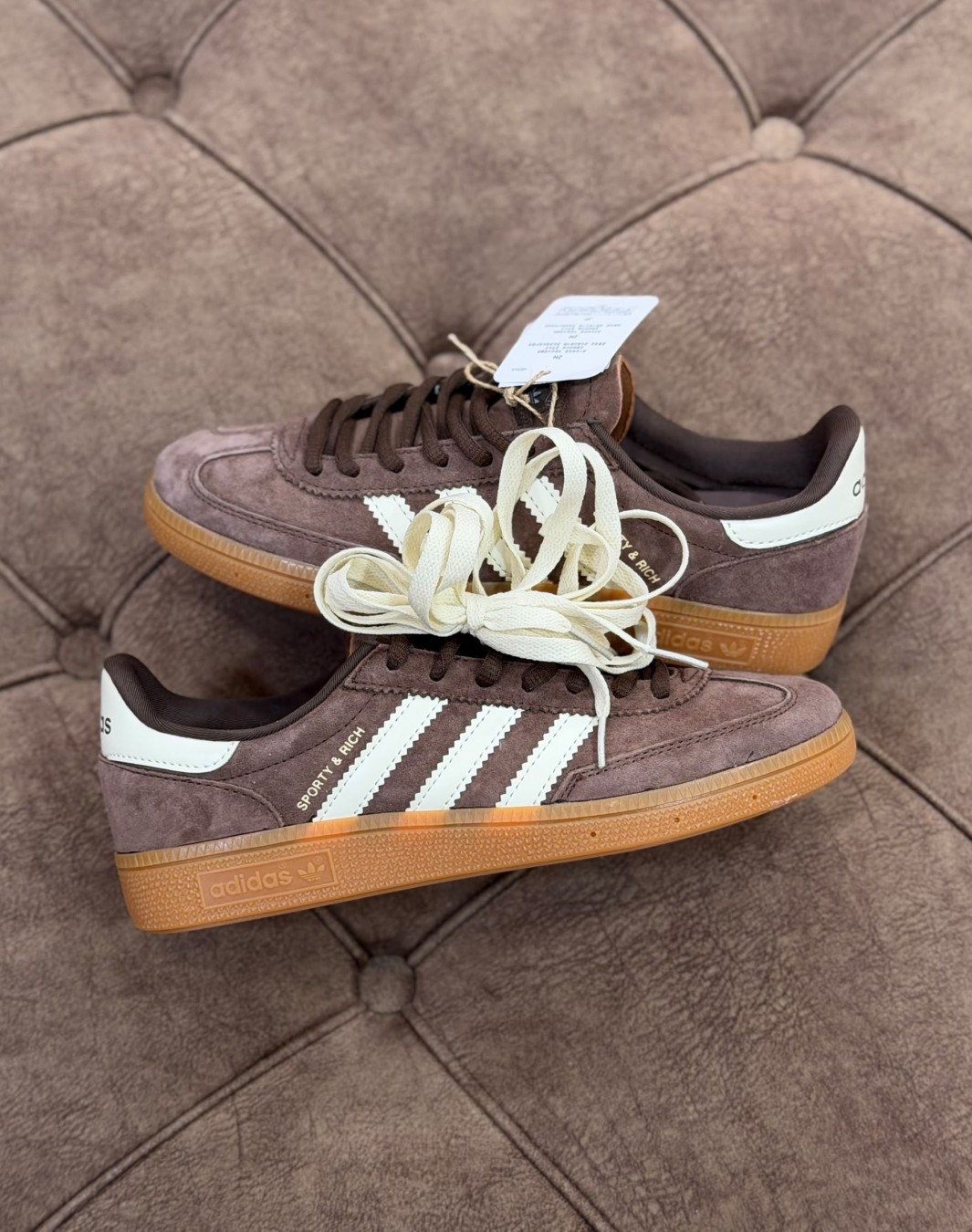 آدیداس اسپزیال قهوه ای تیره || Adidas Spezial Rich Brown (کد ۵۸۸)
