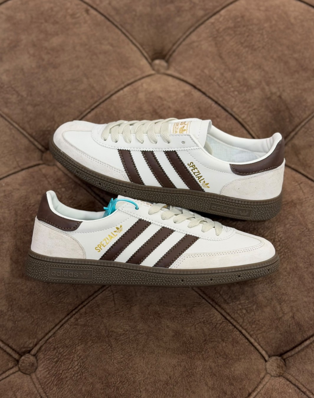 آدیداس اسپزیال کرم قهوه ای || Adidas Spezial Brown Cream White (کد ۸۸۵)