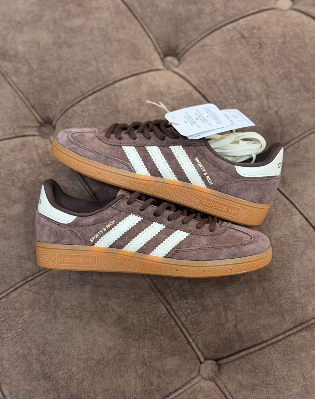 آدیداس اسپزیال قهوه ای تیره || Adidas Spezial Rich Brown (کد ۵۸۸)