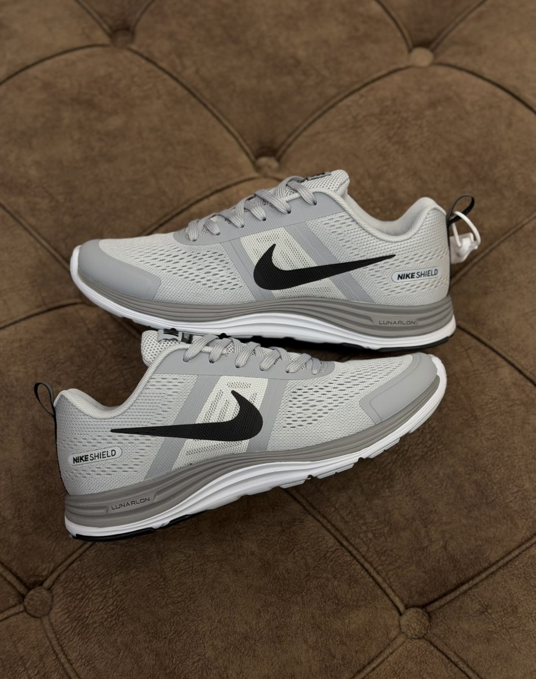 نایکی شیلد لونارلون طوسی || Nike Shield Lunarlon Gray (کد ۷۲۸)