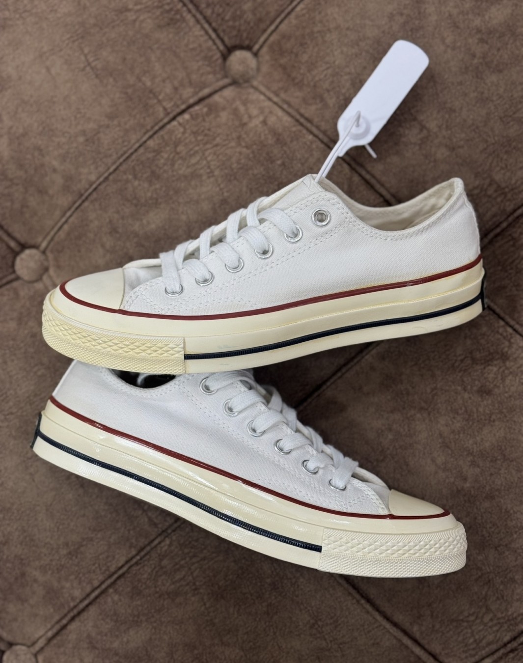 کانورس آل استار ۱۹۷۰ بدون ساق سفید || Converse All Star 1970 Low White (کد ۱۰۳۱)