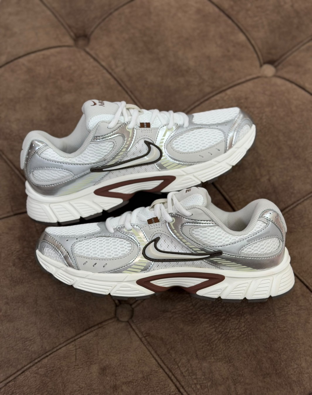 نایکی وی ۵ RNR کرم قهوه ای || Nike V5 RNR Sail Fauna Brown Orewood Brown (کد ۸۲۳)