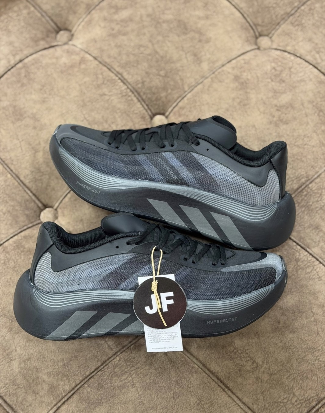 آدیداس هایپر بوست یوفوریا ال تی مشکی || Adidas Hyperboost Euphoria LT Utility Black (کد ۱۰۴۲)